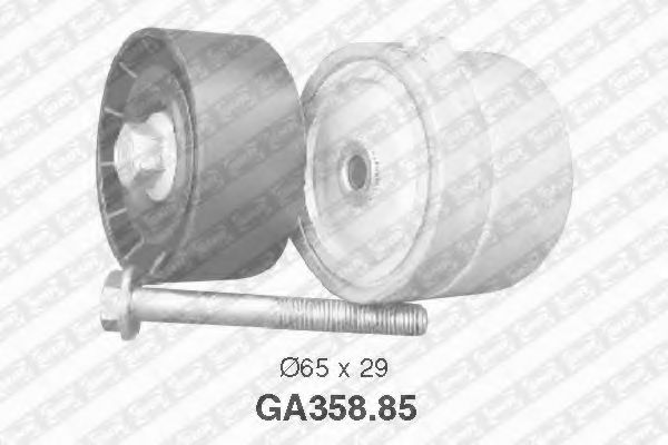 Натяжной ролик поликлинового ремня SNR GA358.85