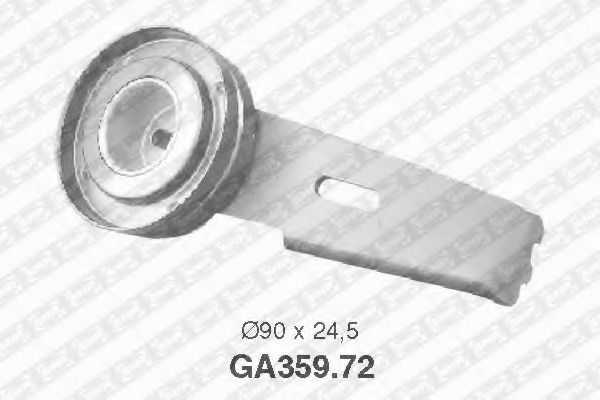 Натяжной ролик поликлинового ремня SNR GA359.72