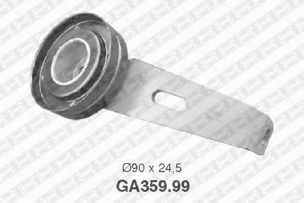 Натяжной ролик поликлинового ремня SNR GA359.99
