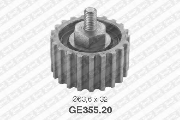 Направляющий / паразитный ролик ремня ГРМ SNR GE355.20