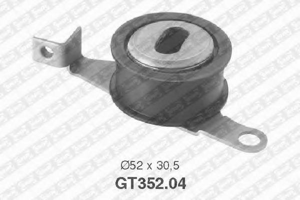 Натяжной ролик ремня ГРМ SNR GT352.04