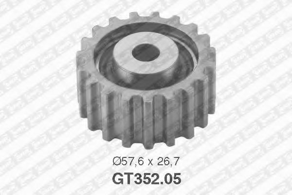 Натяжной ролик ремня ГРМ SNR GT352.05