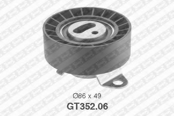 Натяжной ролик ремня ГРМ SNR GT352.06