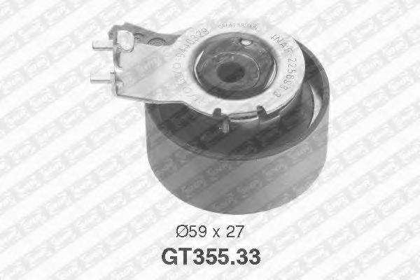 Натяжной ролик ремня ГРМ SNR GT355.33
