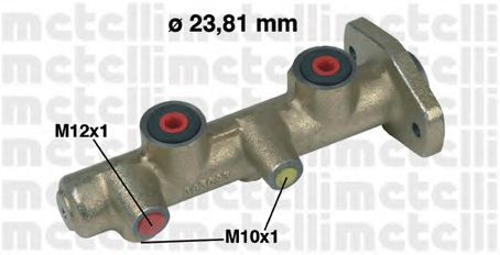 Главный тормозной цилиндр METELLI 05-0172