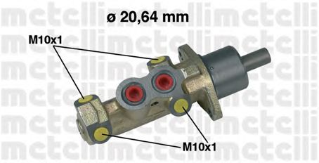 Главный тормозной цилиндр METELLI 05-0232