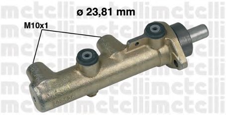 Главный тормозной цилиндр METELLI 05-0237