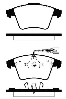 Тормозные колодки NK 224761