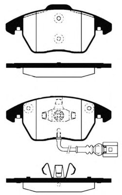 Тормозные колодки NK 224770