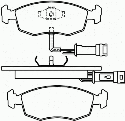 Тормозные колодки PAGID T1006