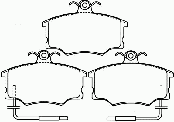 Тормозные колодки PAGID T5013