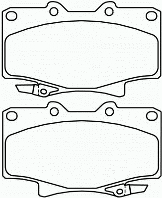 Тормозные колодки PAGID T3076