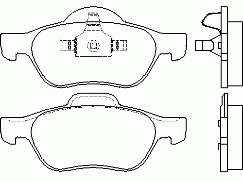 Тормозные колодки PAGID T1212