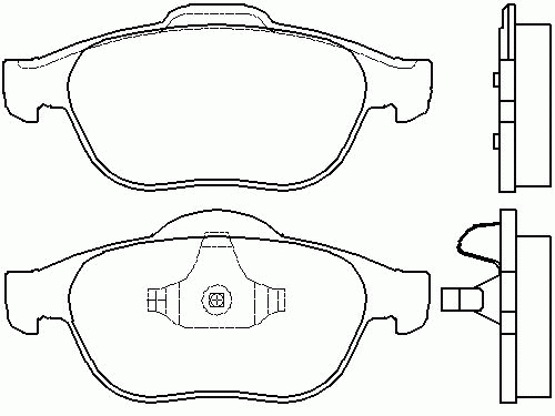 Тормозные колодки PAGID T1214