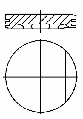 Поршень NURAL 87-502900-00