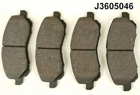 Тормозные колодки NIPPARTS J3605046