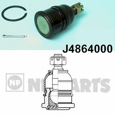 Шаровая опора NIPPARTS J4864000