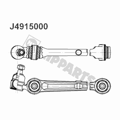 Рычаг подвески NIPPARTS J4915000