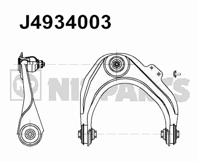 Рычаг подвески NIPPARTS J4934003