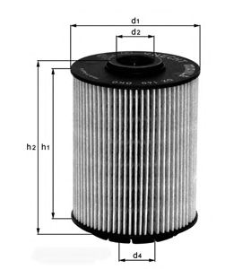 Масляный фильтр KNECHT OX 164D