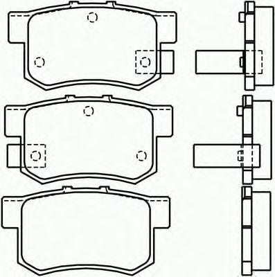 Тормозные колодки TEXTAR 2171901
