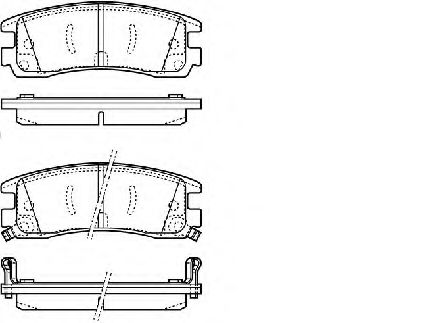 Тормозные колодки JURID 573062J