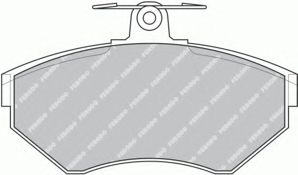 Тормозные колодки FERODO FDB1289