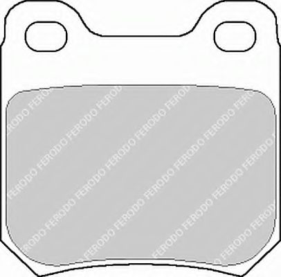 Тормозные колодки FERODO FSL609 SL