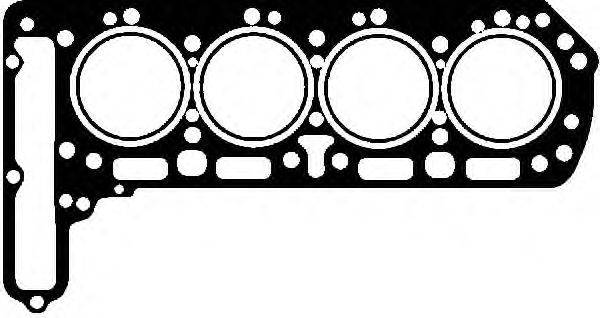 Прокладка головки блока цилиндров (ГБЦ) GLASER H02654-00