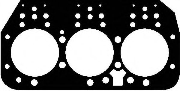 Прокладка головки блока цилиндров (ГБЦ) GLASER H02908-00