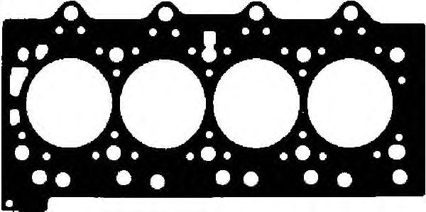 Прокладка головки блока цилиндров (ГБЦ) GLASER H50455-00