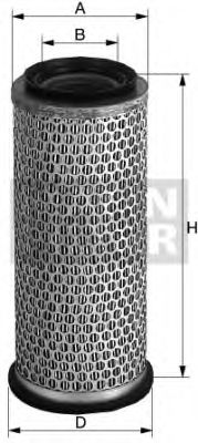 Повітряний фільтр MANN-FILTER C 26 1220