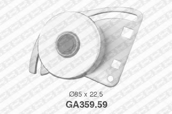 Натяжной ролик поликлинового ремня SNR GA359.59