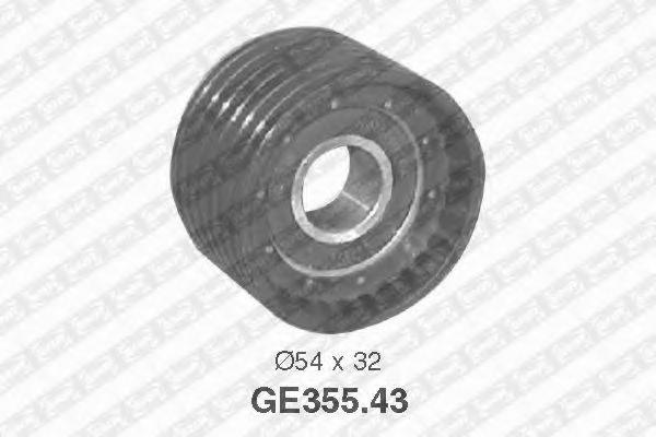 Направляющий / паразитный ролик ремня ГРМ SNR GE355.43