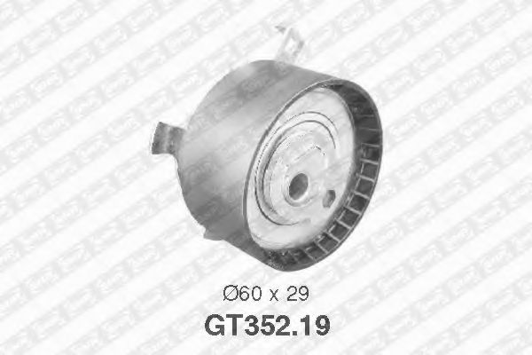 Натяжной ролик ремня ГРМ SNR GT352.19