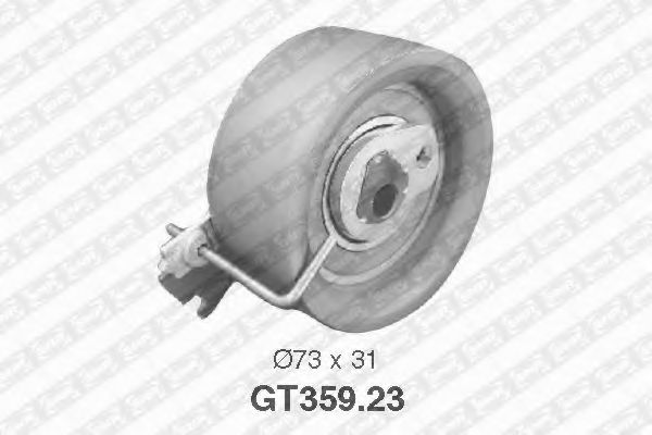 Натяжной ролик ремня ГРМ SNR GT359.23