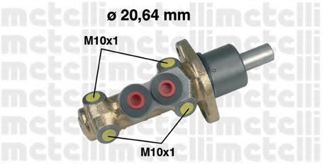Главный тормозной цилиндр METELLI 05-0142