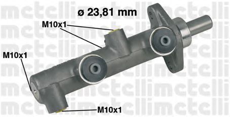 Головний гальмівний циліндр METELLI 05-0159
