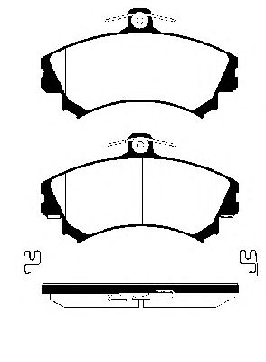 Тормозные колодки NK 229977
