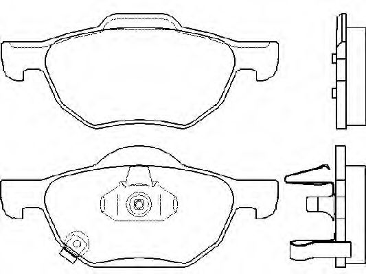 Тормозные колодки PAGID T1397