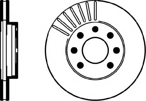 Тормозной диск PAGID 52413