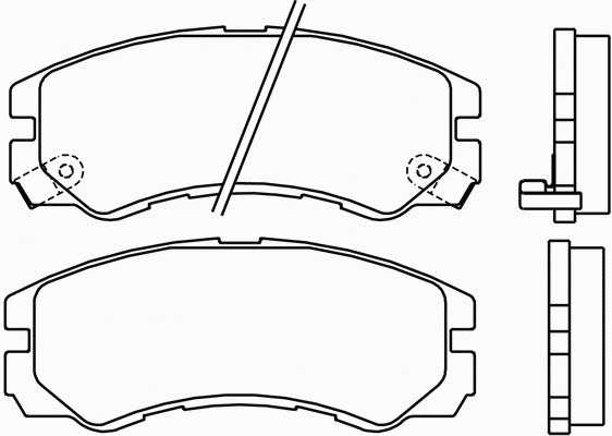 Тормозные колодки PAGID T3033