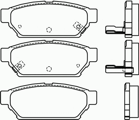 Тормозные колодки PAGID T3042