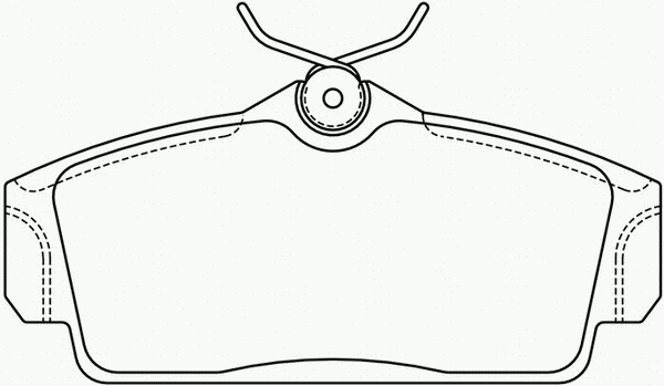 Тормозные колодки PAGID T5121
