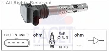 Катушка зажигания FACET 9.6329