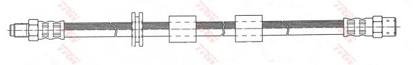Тормозной шланг TRW PHB101