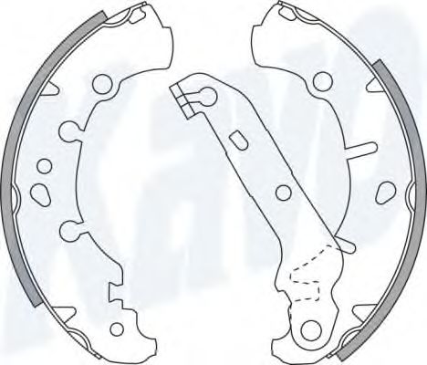 Тормозные колодки KAVO PARTS BS-5424