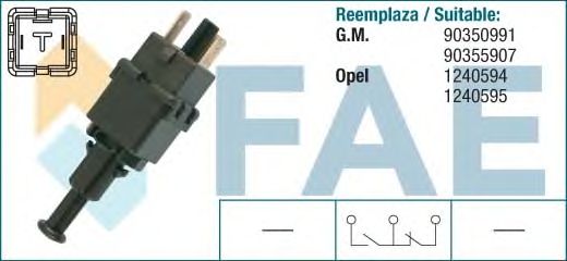 Выключатель фонаря сигнала торможения FAE 24515