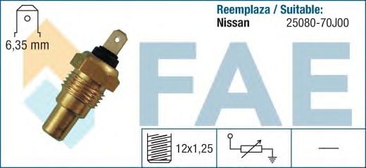 Датчик температуры охлаждающей жидкости FAE 31680