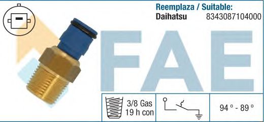 Датчик включения вентилятора FAE 36565